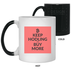 Keep hodling - 11 oz. Color Changing Mug