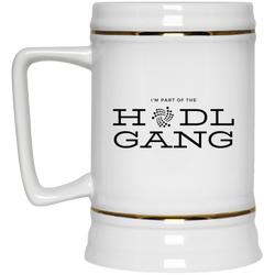 Hodl gang (Iota) - Beer Stein 22oz.