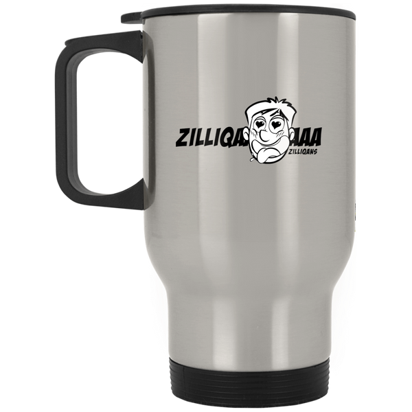 Zilliqans - Silver Stainless Travel Mug