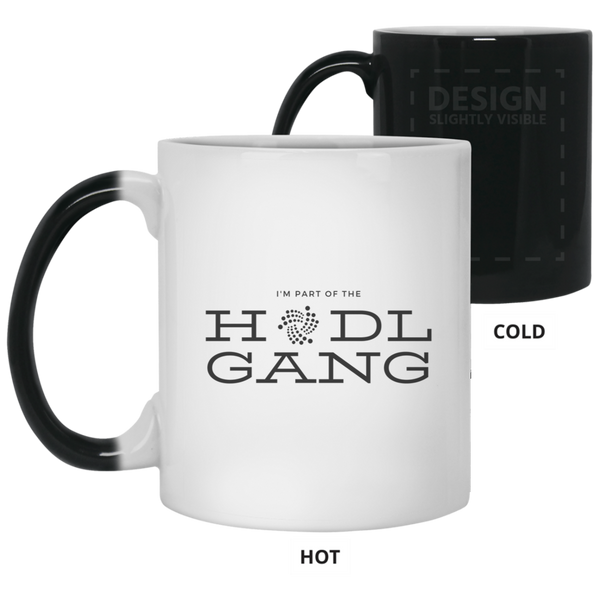 Hodl gang (Iota) - 11 oz. Color Changing Mug