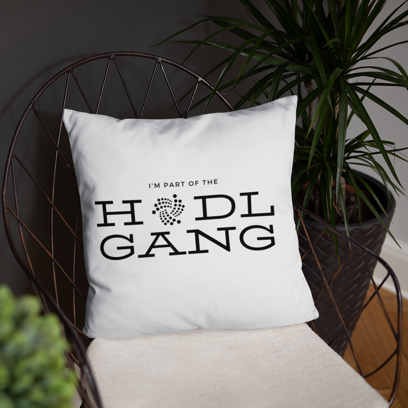 Hodl gang (Iota) - Pillow