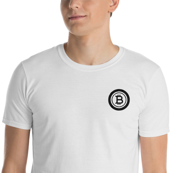 Bitcoin - Men's Embroidered T-Shirt