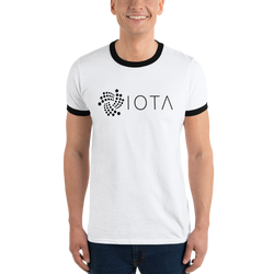 Iota script - Men's Ringer T-Shirt