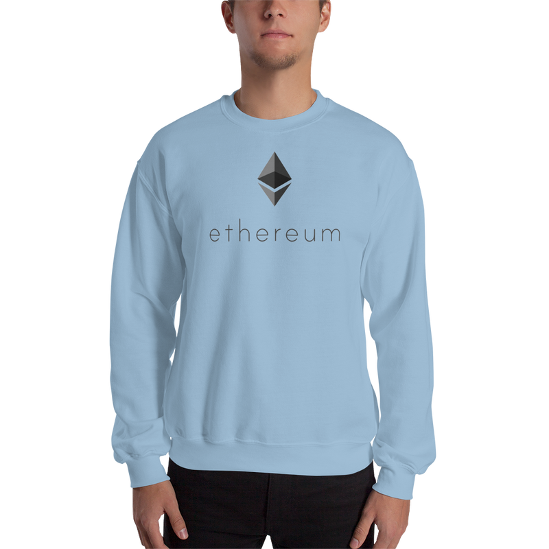 Ethereum logo - Men’s Crewneck Sweatshirt