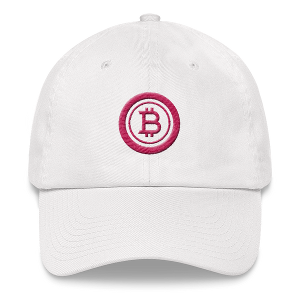 Bitcoin pink - Baseball Cap – The Crypto Merch