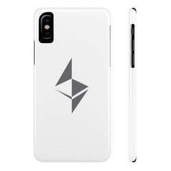 Ethereum surface design - Case Mate Slim Phone Cases