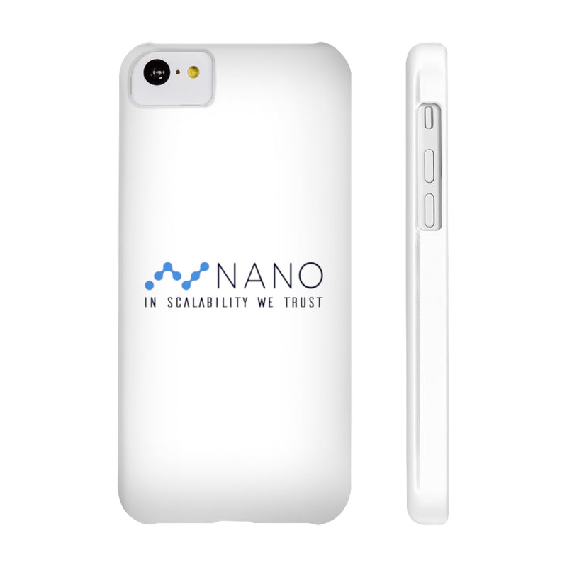 Nano, in scalability we trust - Case Mate Slim Phone Cases