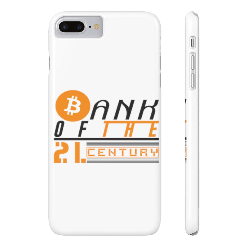 Bank of the 21. century - Case Mate Slim Phone Cases