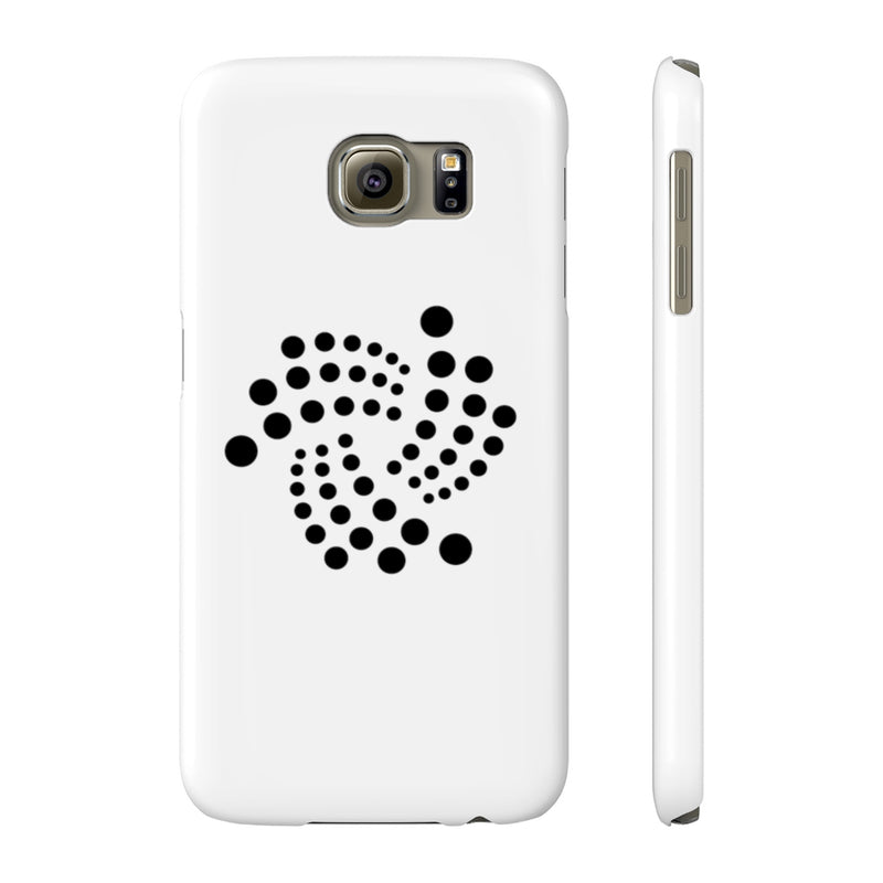 Iota floating design - Case Mate Slim Phone Cases