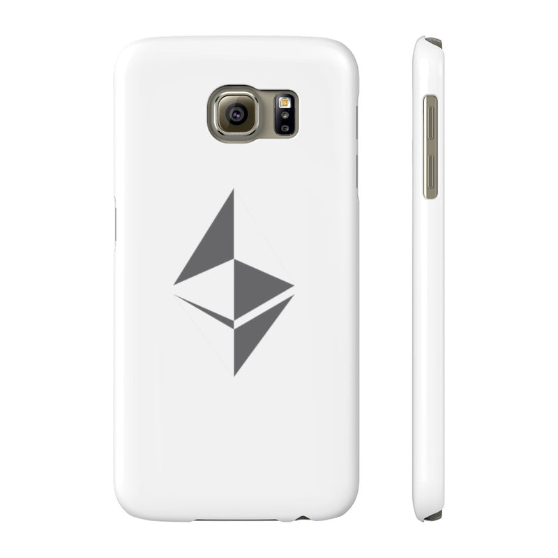 Ethereum surface design - Case Mate Slim Phone Cases