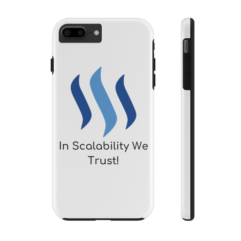 Steem in scalability we trust -  Phone Cases