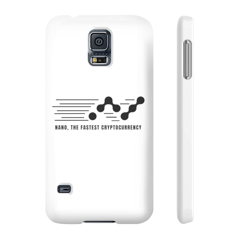 Nano, the fastest - Case Mate Slim Phone Cases