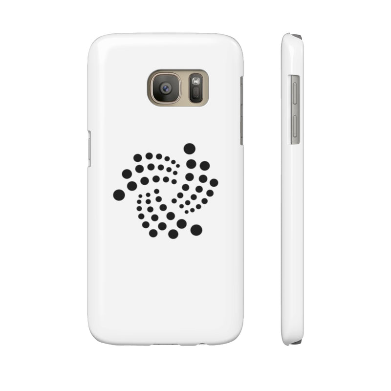 Iota floating design - Case Mate Slim Phone Cases