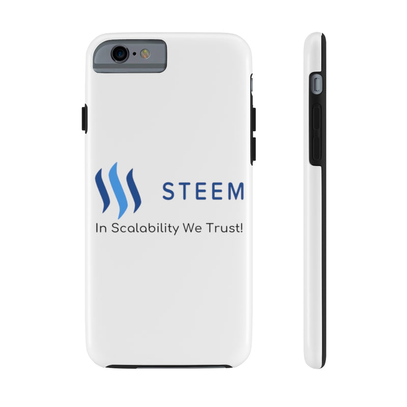 Steem in scalability we trust - Phone Cases