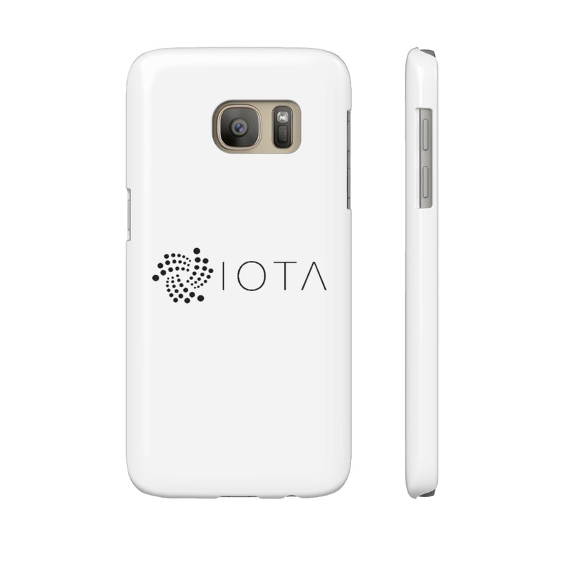 Iota script - Case Mate Slim Phone Cases