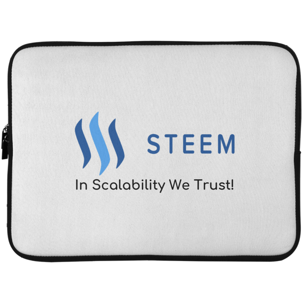 Steem in scalability we trust - Laptop Sleeve - 15 Inch