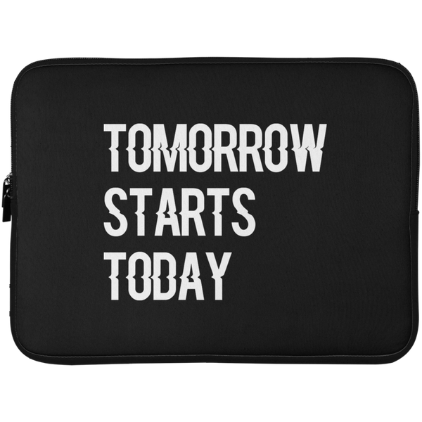 Tomorrow starts today (Zilliqa) - Laptop Sleeve - 15 Inch