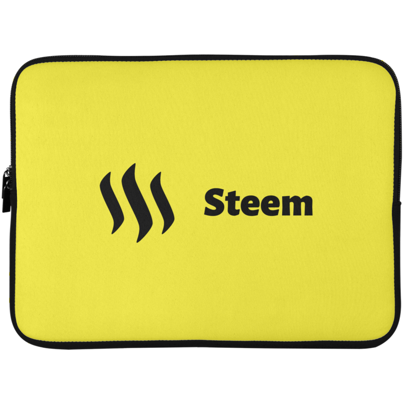 Steem black - Laptop Sleeve - 15 Inch