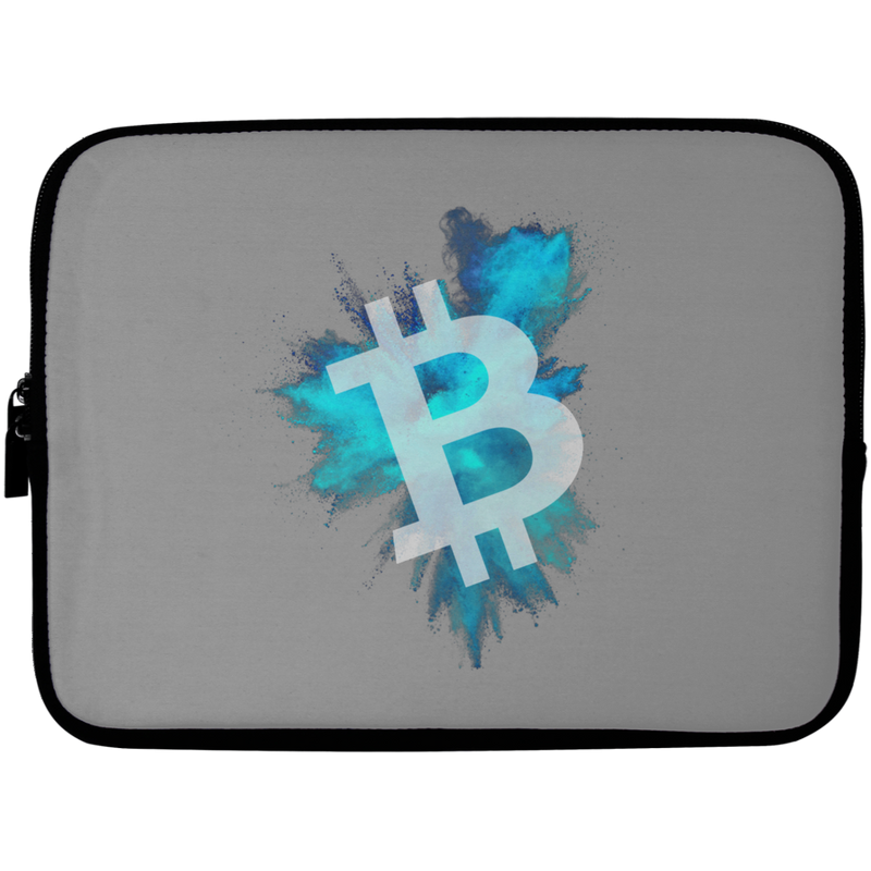 Bitcoin color cloud - Laptop Sleeve - 10 inch