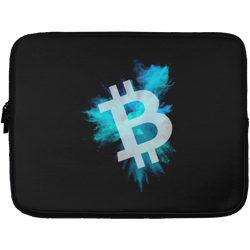 Bitcoin color cloud - Laptop Sleeve - 13 inch