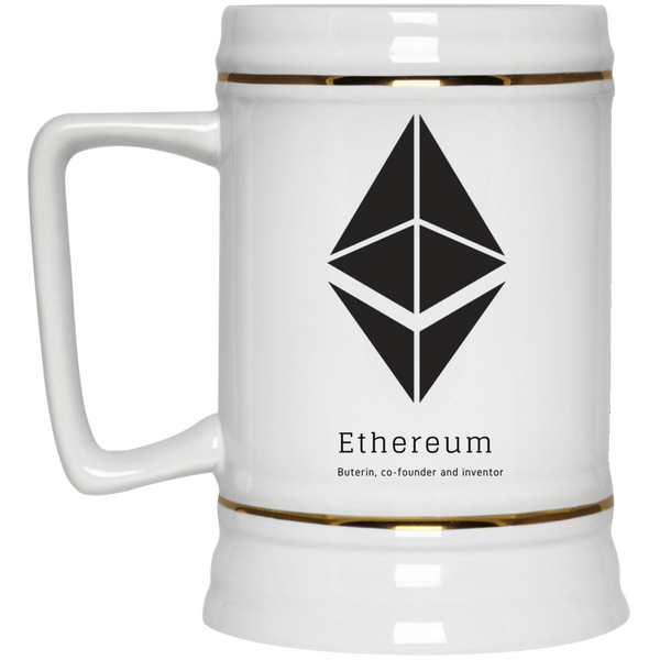 Buterin, co-founder and inventor - Beer Stein 22oz.