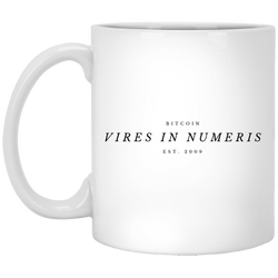 Vires in numeris - 11 oz. White Mug