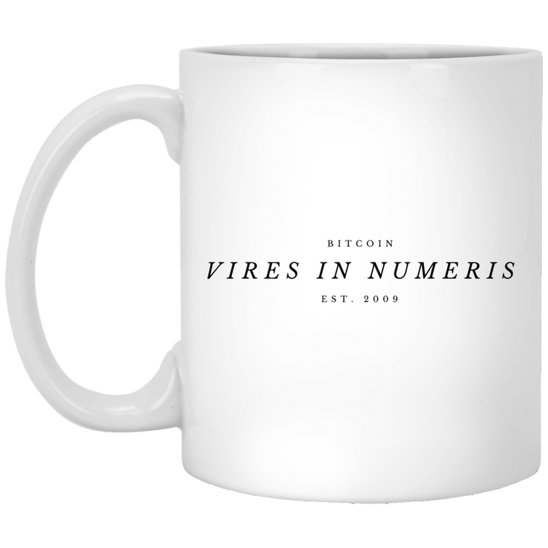 Vires in numeris - 11 oz. White Mug