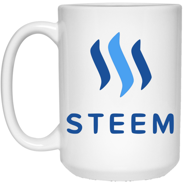 Steem - 15 oz. White Mug