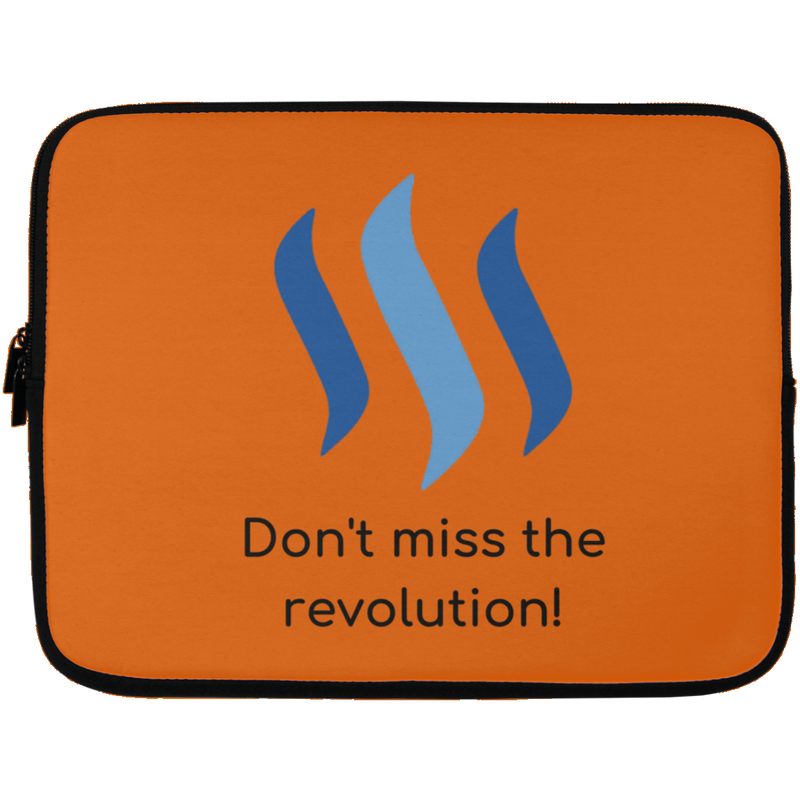 Steem don't miss the revolution - Laptop Sleeve - 13 inch