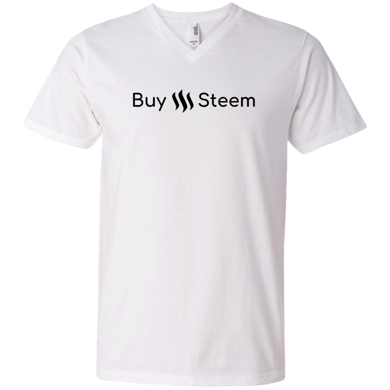 wre Buy Steem, Thank Me Later - Men's V-Neck T-Shirt