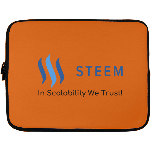 Steem in scalability we trust - Laptop Sleeve - 13 inch
