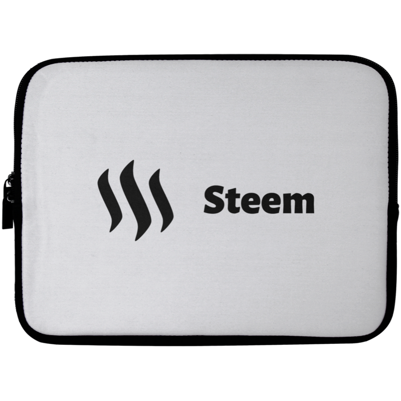 Steem black - Laptop Sleeve - 10 inch