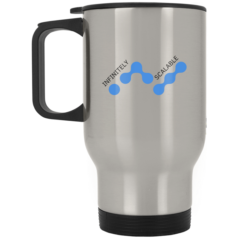 Infinitely scalable - Silver Stainless Travel Mug
