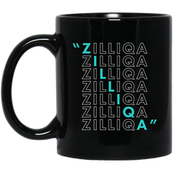 Zilliqa - 11 oz. Black Mug