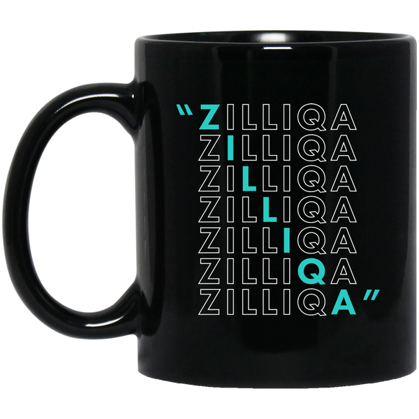 Zilliqa - 11 oz. Black Mug