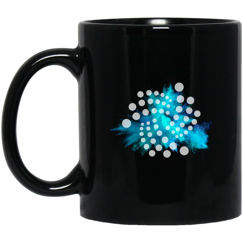 Iota color cloud - 11 oz. Black Mug