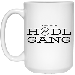 Hodl gang (Nano) - 15 oz. White Mug
