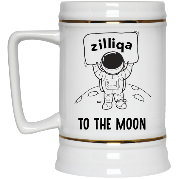 Zilliqa to the moon - Beer Stein 22oz.