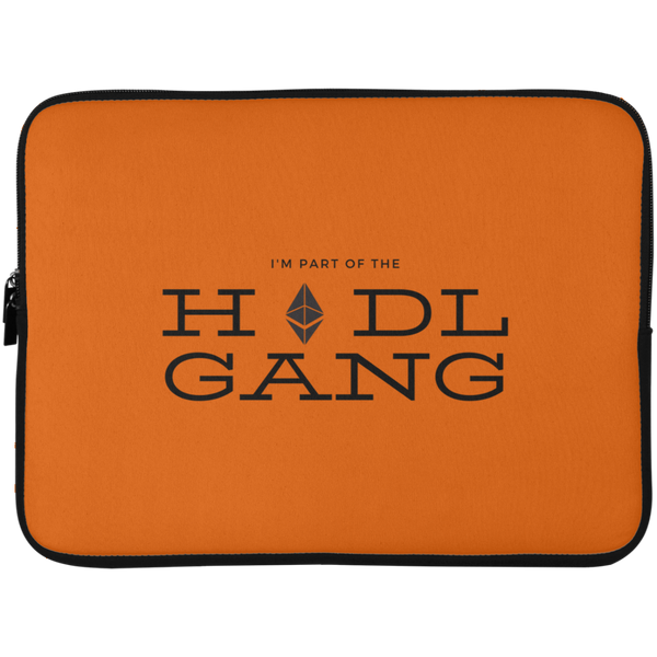Hodl gang (Ethereum) - Laptop Sleeve - 15 Inch