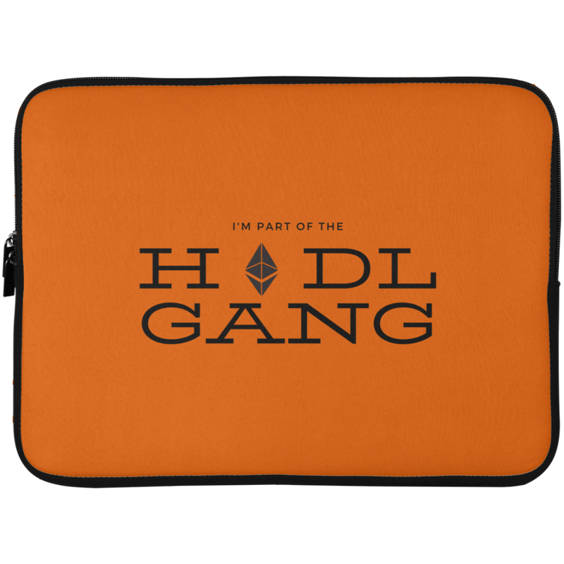 Hodl gang (Ethereum) - Laptop Sleeve - 15 Inch
