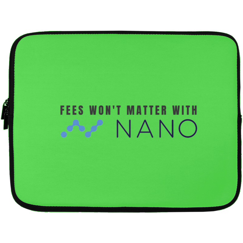 Fees won't matter with nano - Laptop Sleeve - 13 inch