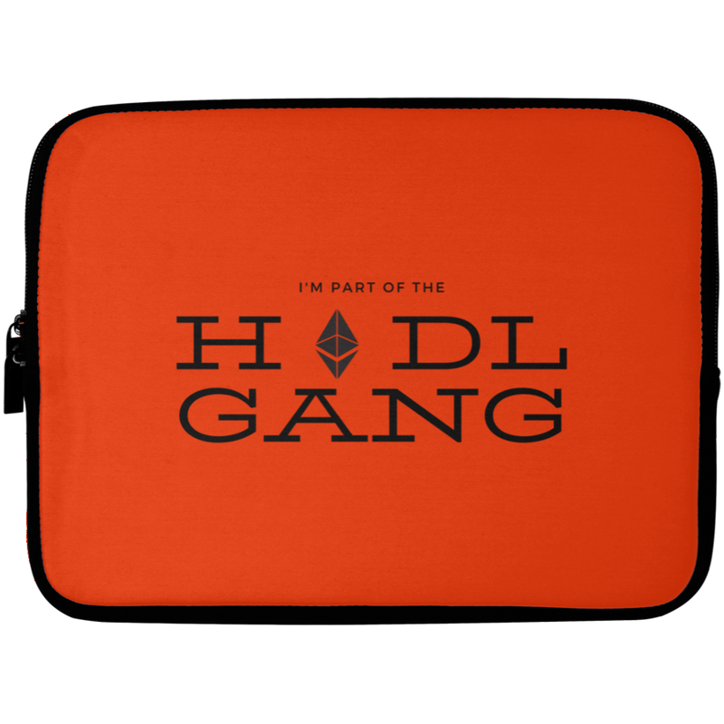 Hodl gang (Ethereum) - Laptop Sleeve - 10 inch