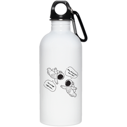 Zilliqa astronauts - 20 oz. Stainless Steel Water Bottle
