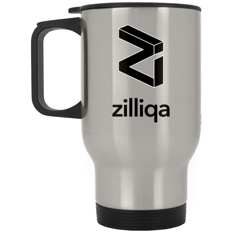 Zilliqa - Silver Stainless Travel Mug