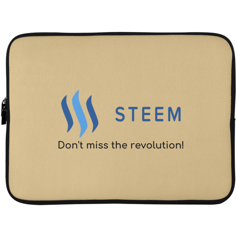 Steem don't miss the revolution - Laptop Sleeve - 15 Inch