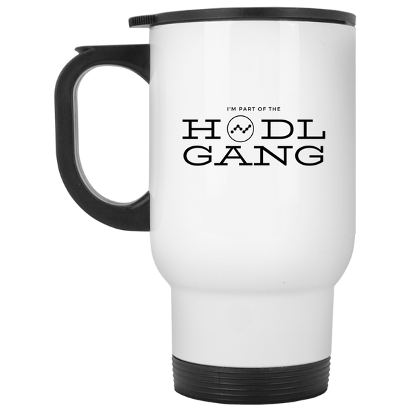 Hodl gang (Nano) - White Travel Mug