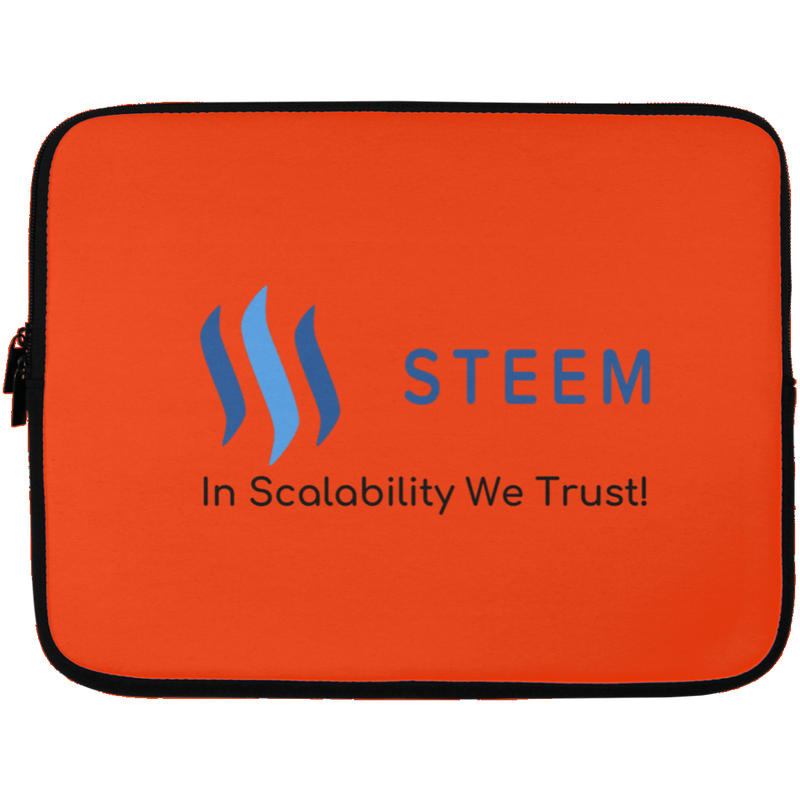 Steem in scalability we trust - Laptop Sleeve - 13 inch