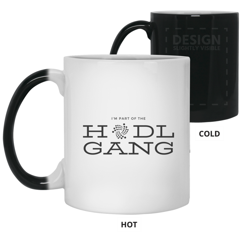 Hodl gang (Iota) - 11 oz. Color Changing Mug
