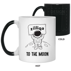 Zilliqa to the moon - 11 oz. Color Changing Mug