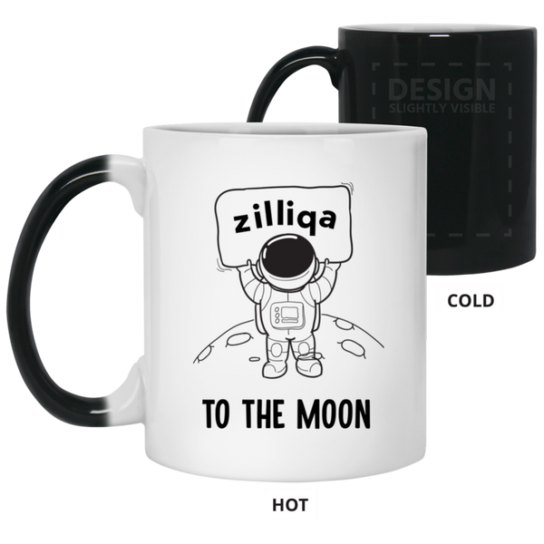 Zilliqa to the moon - 11 oz. Color Changing Mug